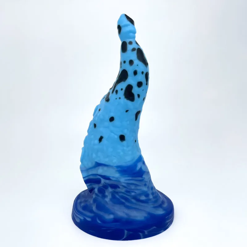 Tentickle Greb Poison Dart Frog dildo medium glow in the dark